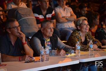 La joven Oneida Rodríguez gana el I Festival de la Canción de Melenara (Foto Francisco Javier Santana)